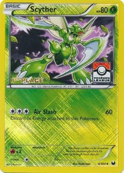 Scyther - 4/108 (Pokemon League) [1st Place]