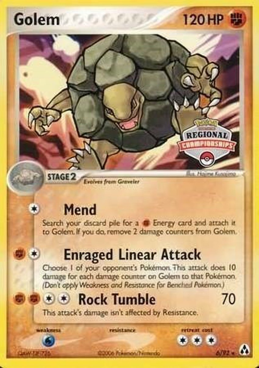 Golem - 6/92 (Regional Championships)