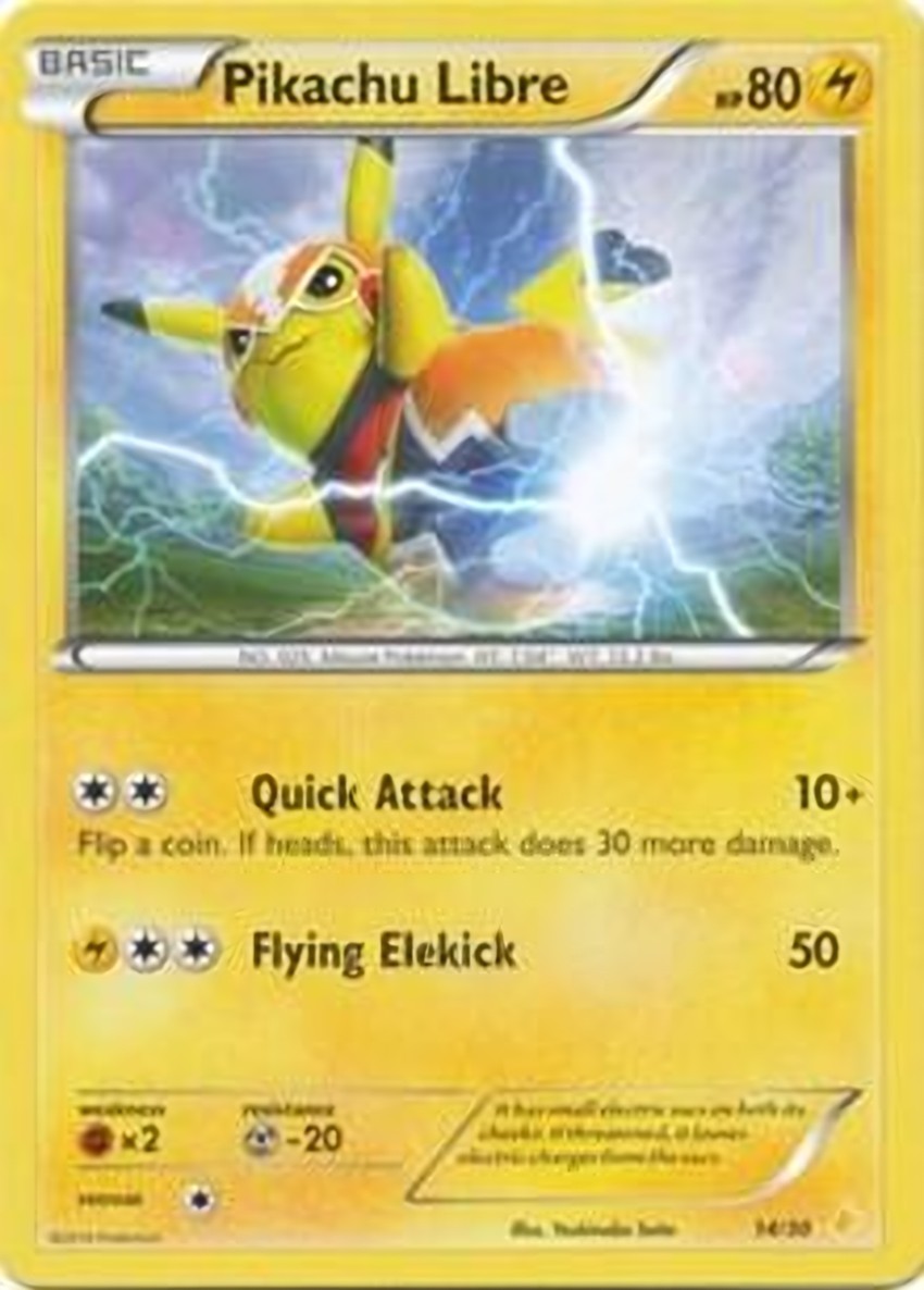 Pikachu Libre (14 - )