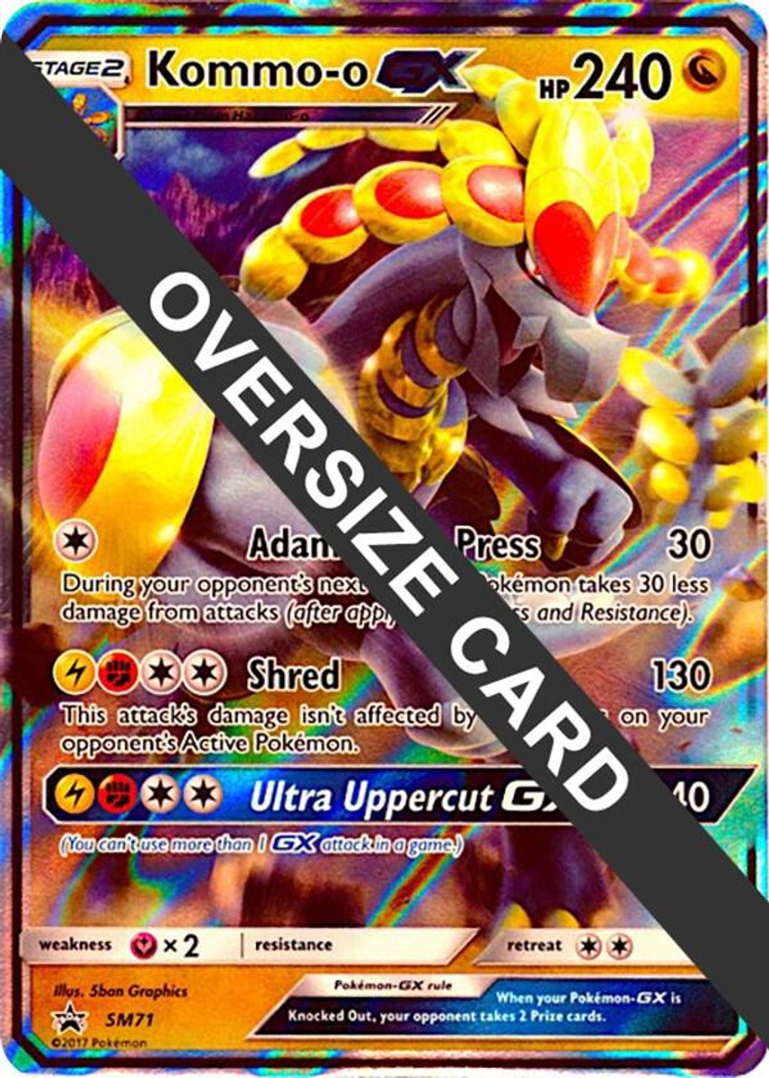 Kommo-o GX - SM71 (SM Black Star Promo)