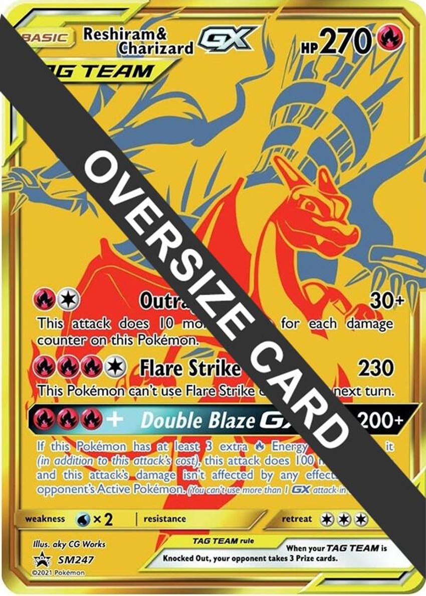 Reshiram & Charizard GX - SM247