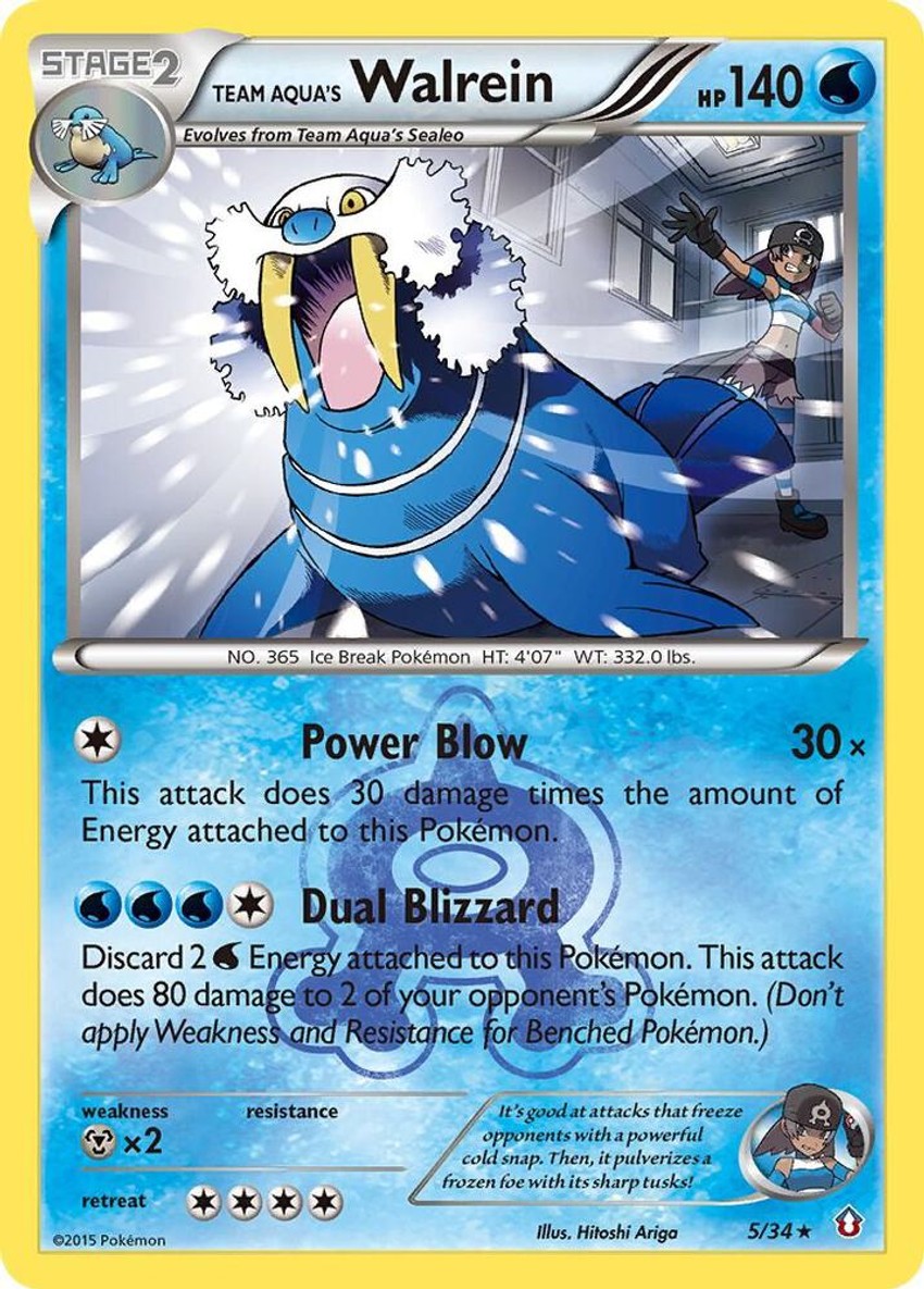 Team Aqua's Walrein