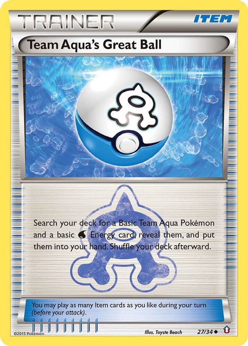 Team Aqua's Great Ball