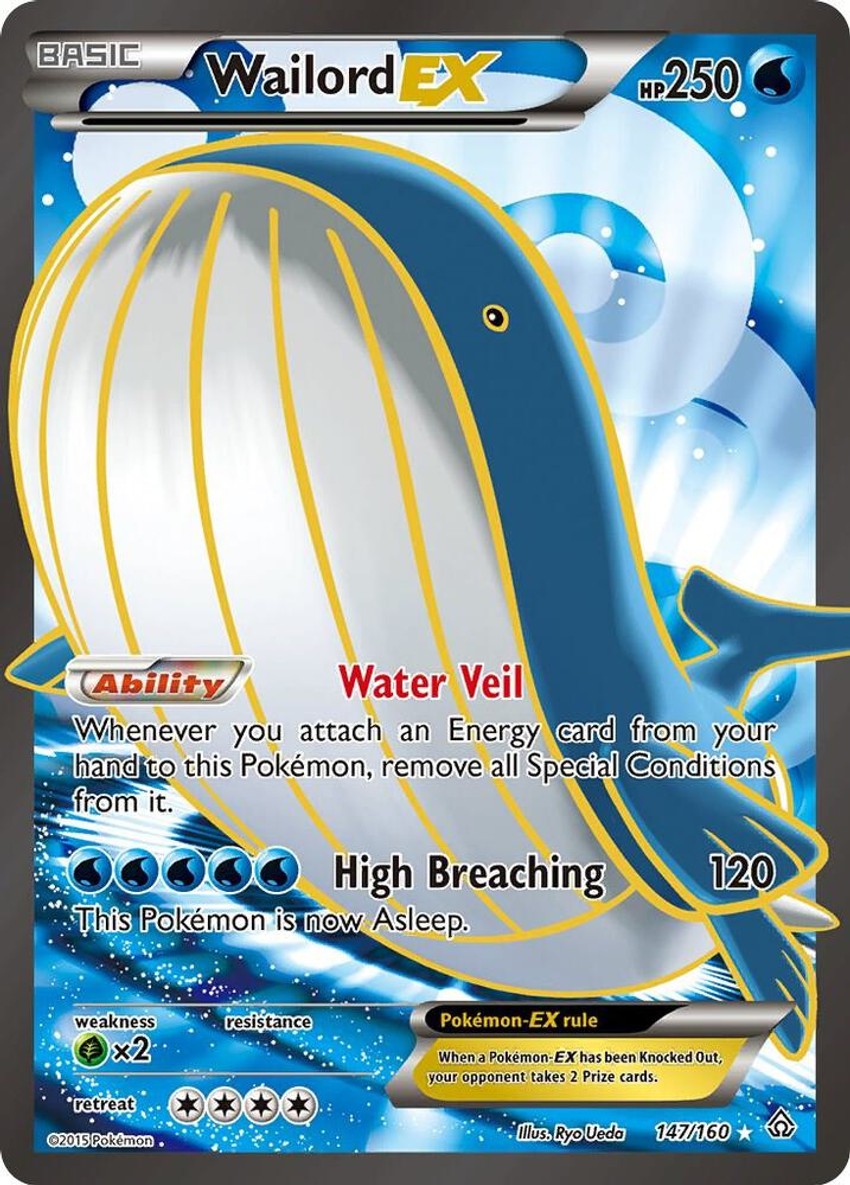 吼鯨王 EX (147 Full Art)