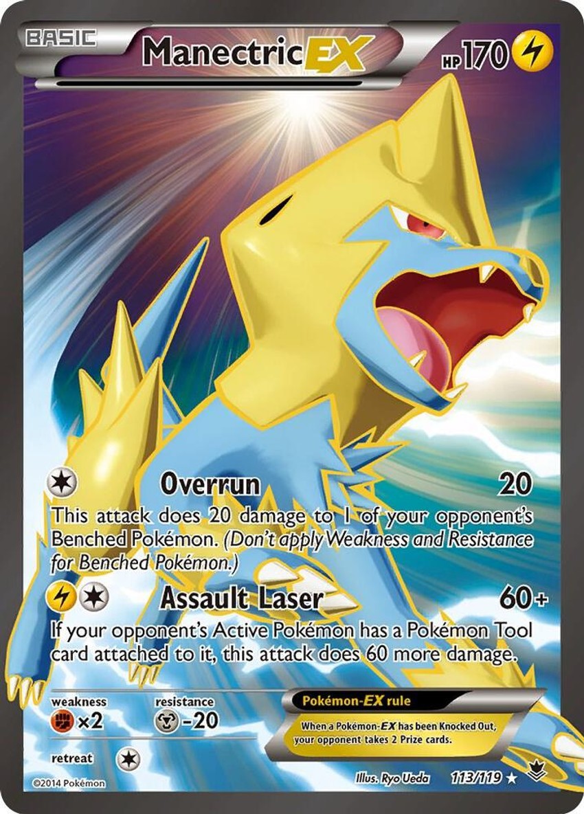 雷電獸 EX (113 Full Art)