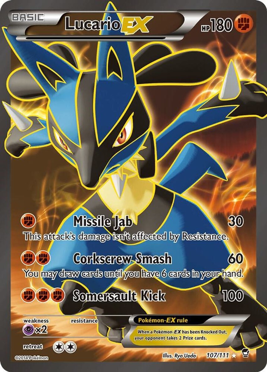 路卡利歐 EX (107 Full Art)