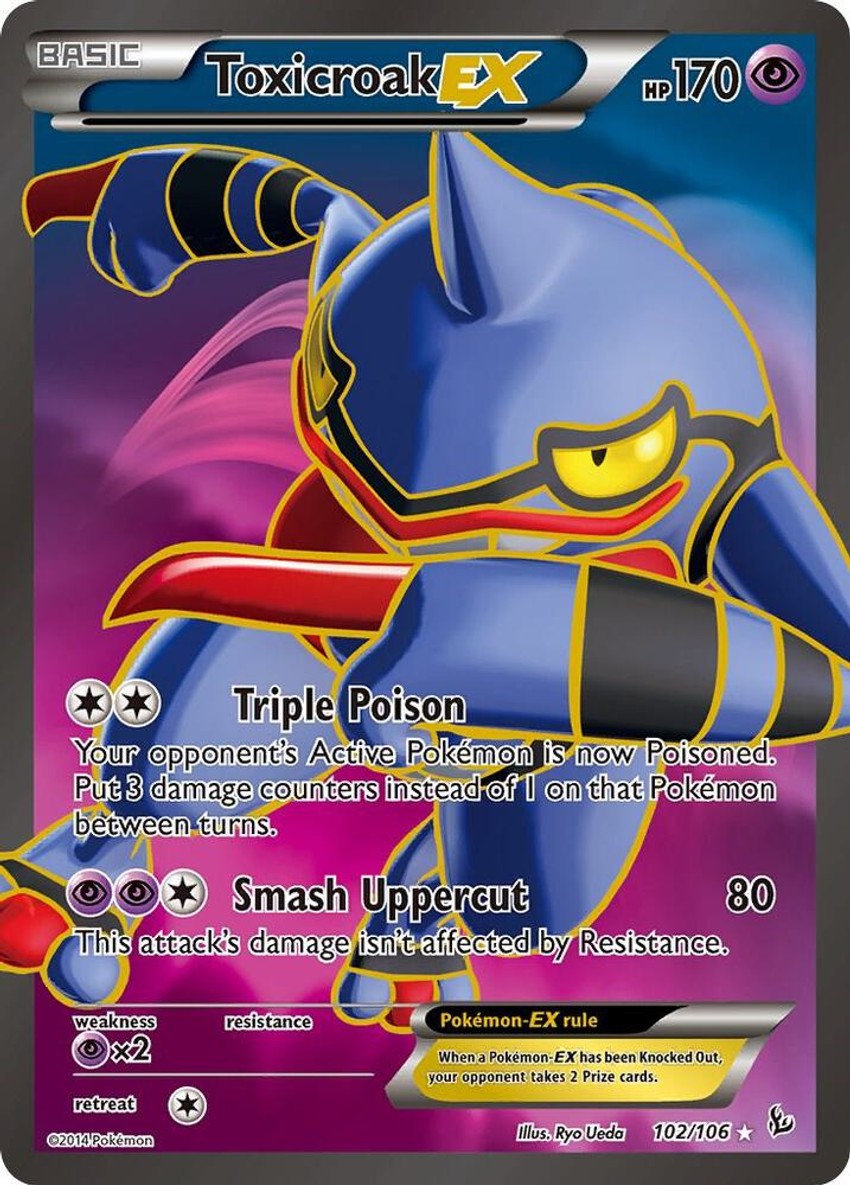 毒骷蛙 EX (102 Full Art)