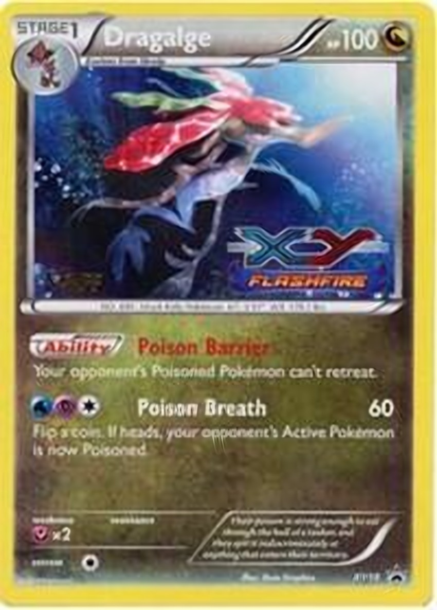 Dragalge - XY10 (Prerelease) [Staff]