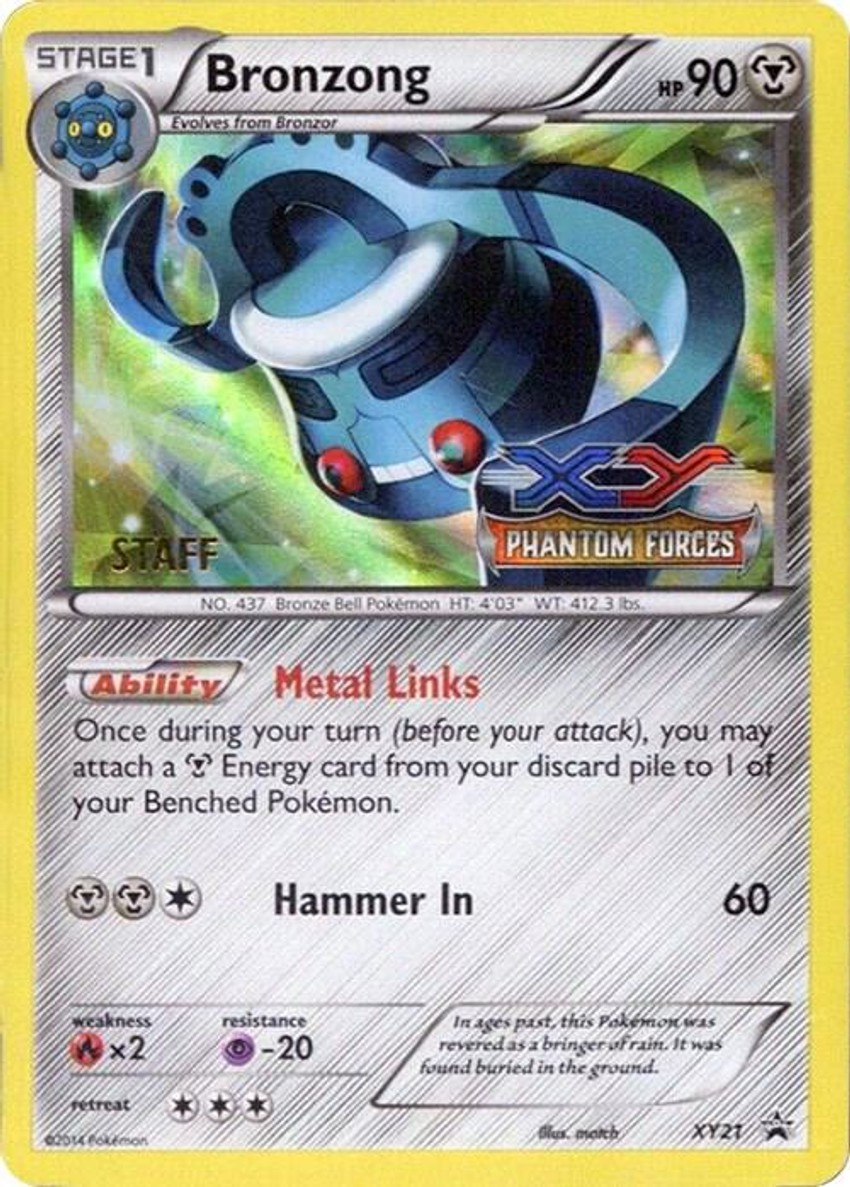 Bronzong - XY21 (Prerelease) [Staff]