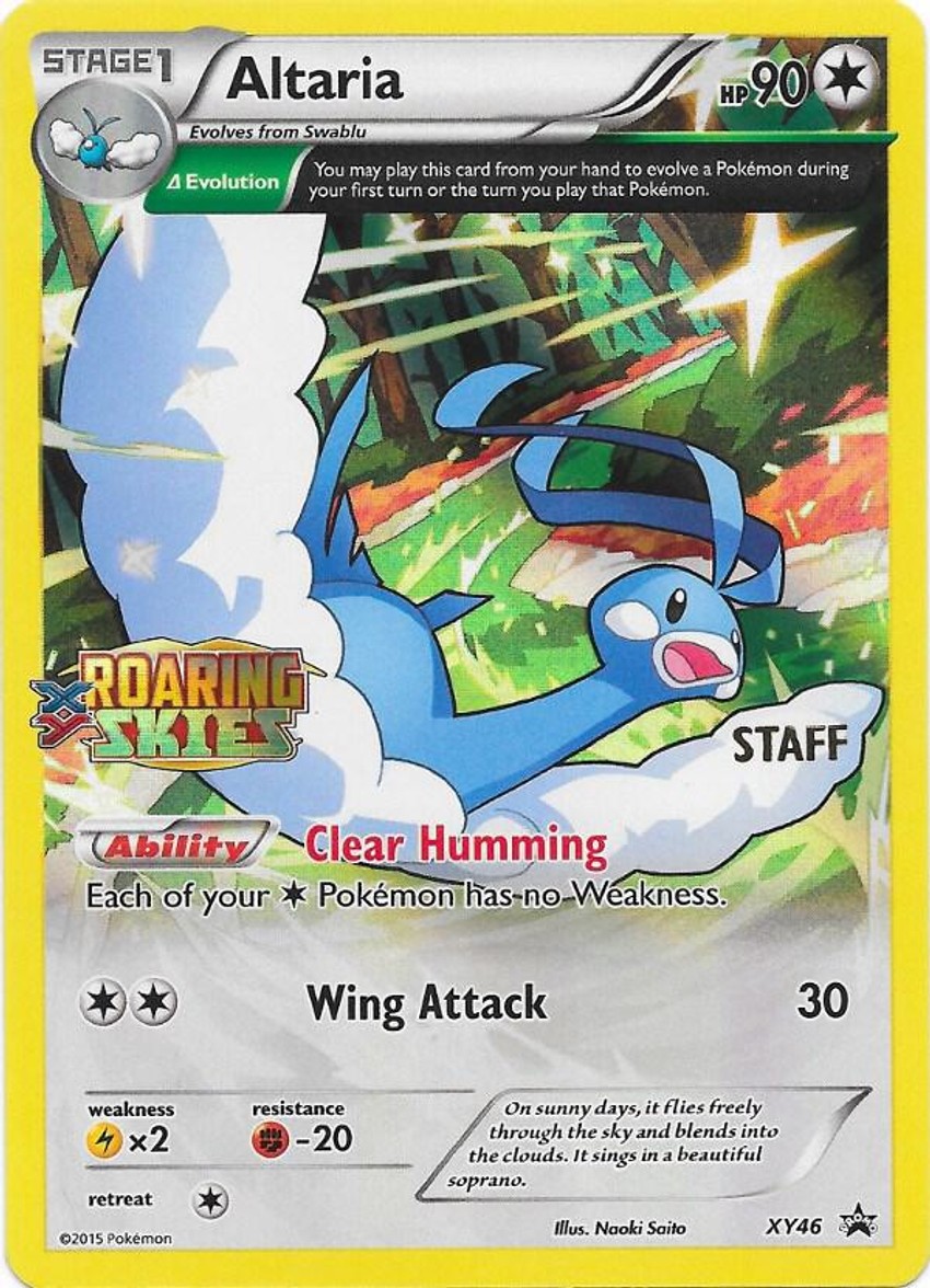Altaria - XY46 (Prerelease) [Staff]