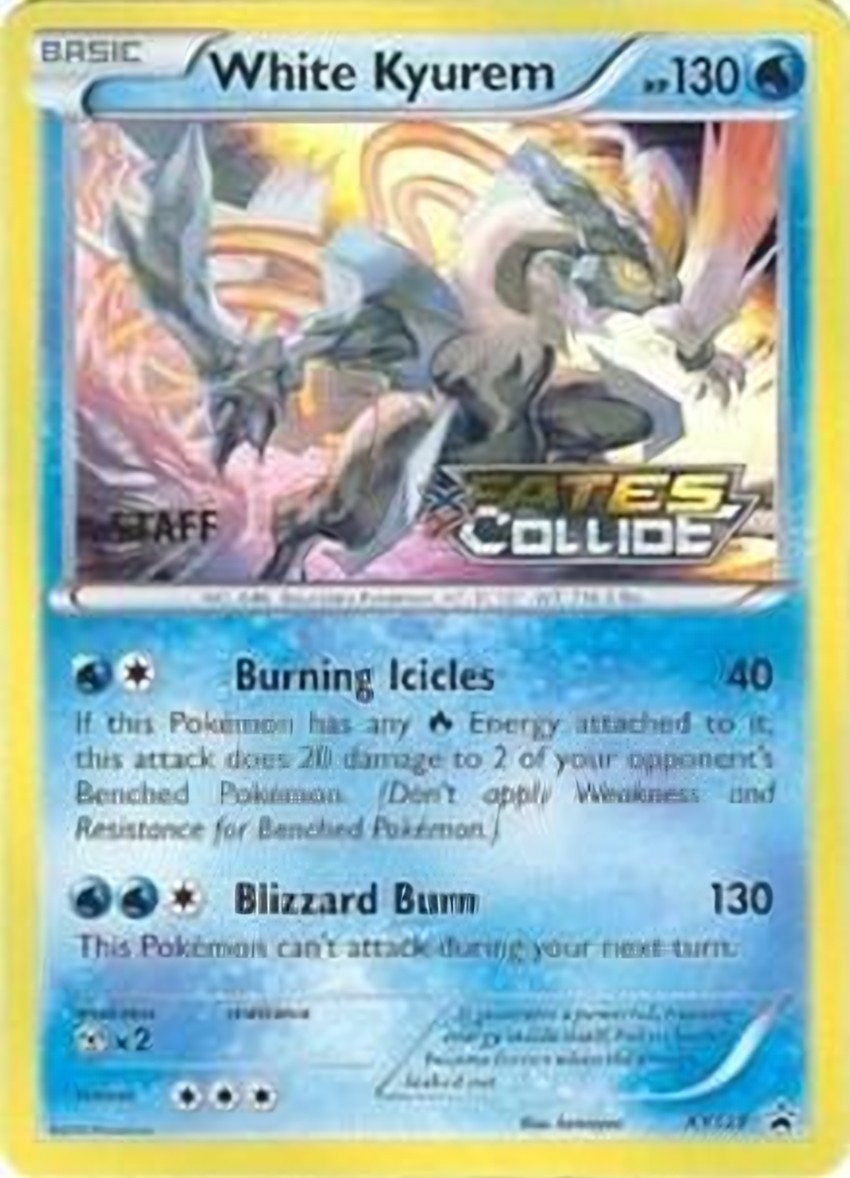 White Kyurem - XY128 (Prerelease) [Staff]