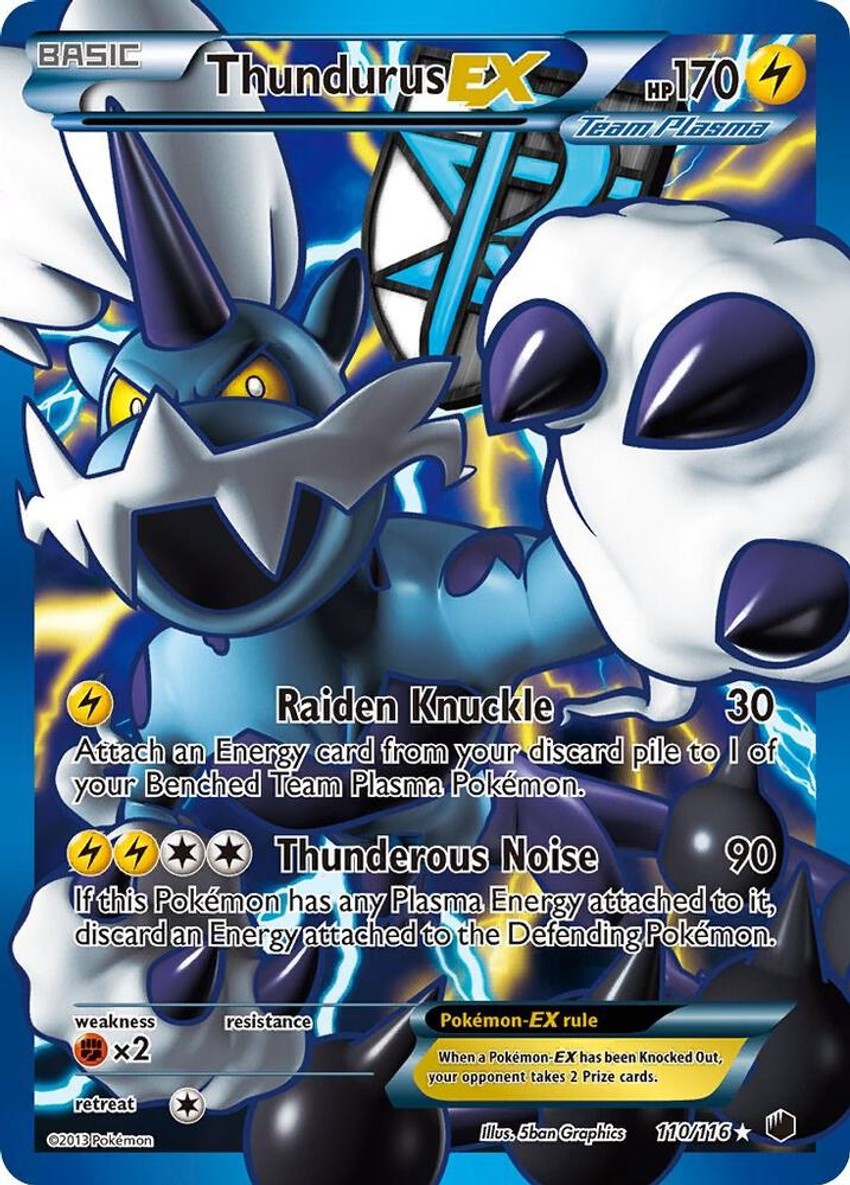 雷電雲 EX (Team Plasma) (110 Full Art)