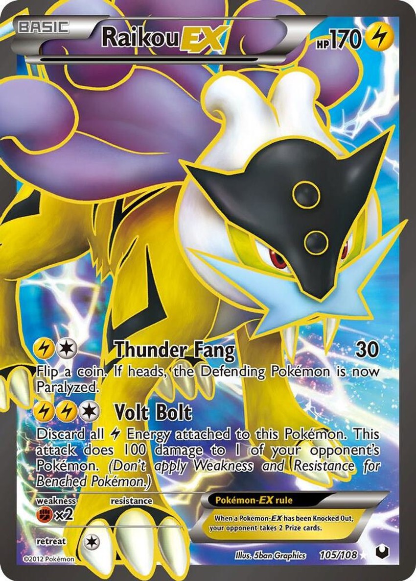 雷公 EX (105 Full Art)
