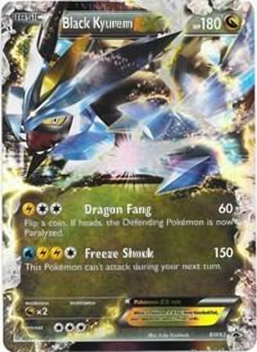 Black Kyurem EX - BW62