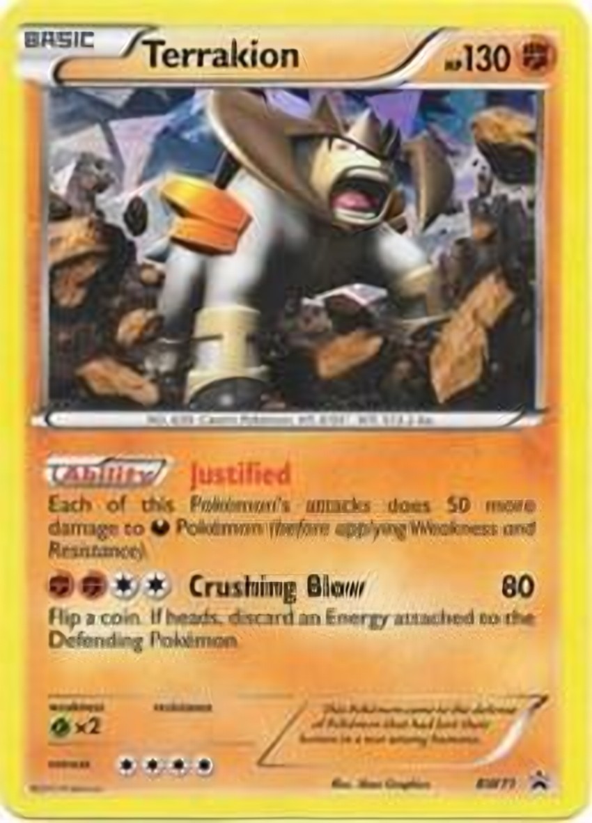 Terrakion - BW71