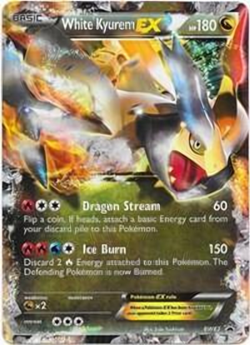 White Kyurem EX - BW63