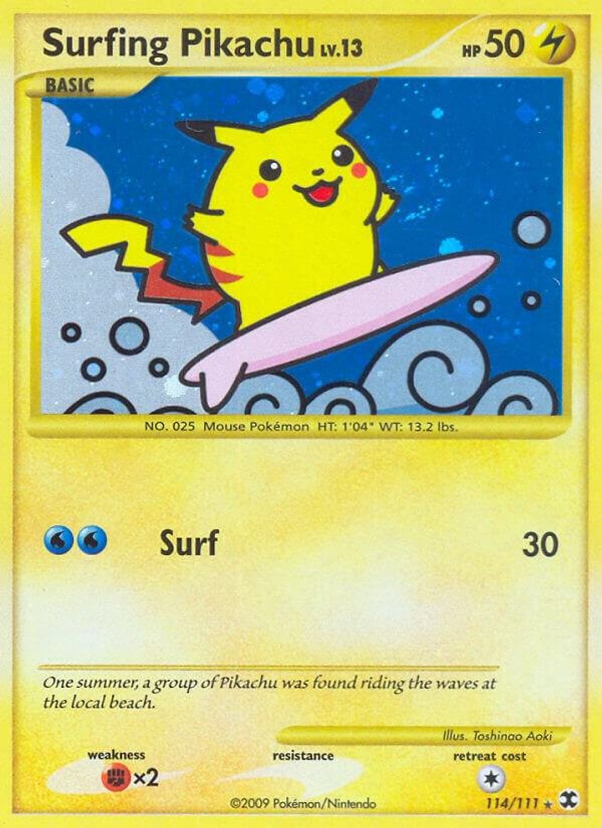 Surfing 皮卡丘