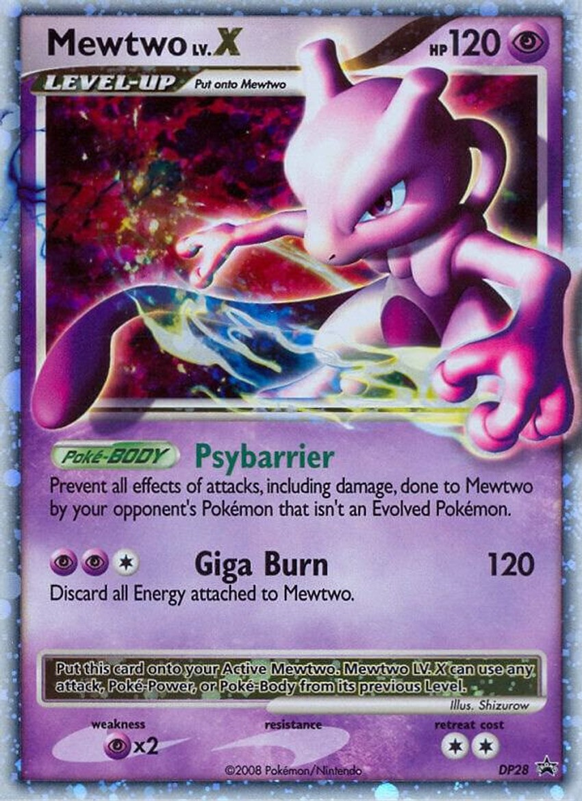 Mewtwo LV.X - DP28