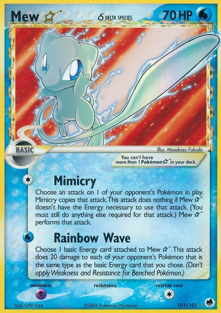 Mew Star (Delta Species)