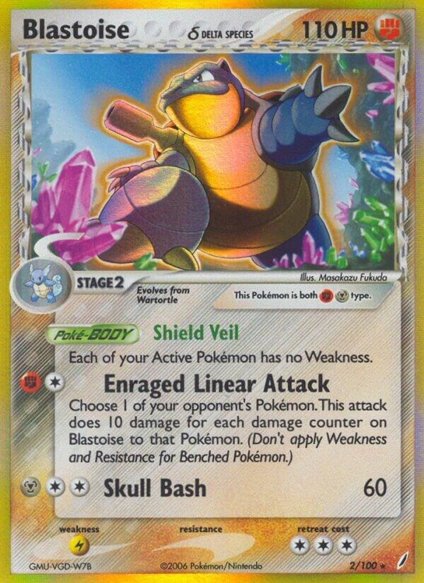 Blastoise (Delta Species)