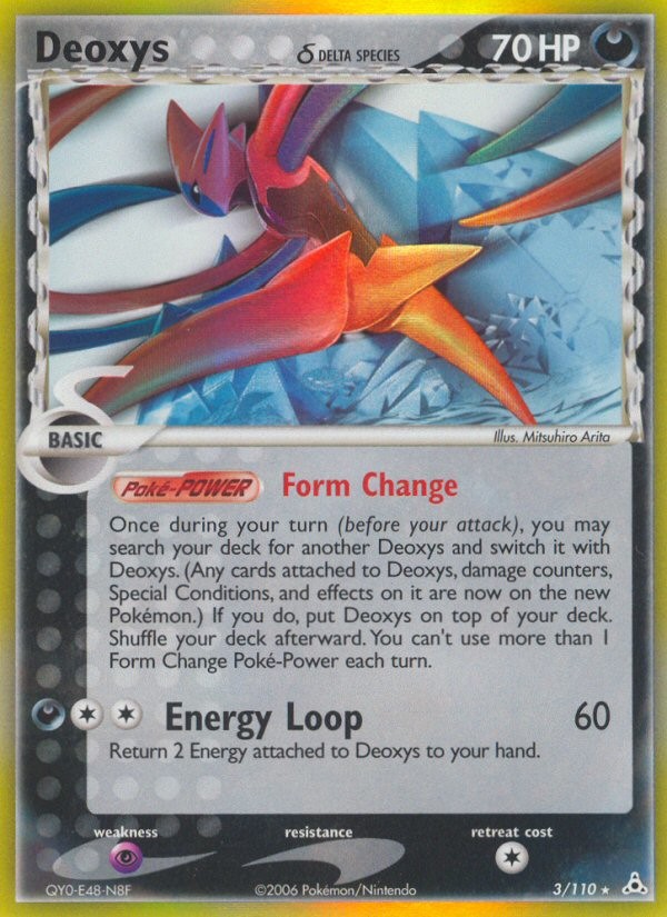 Deoxys (Delta Species - Attack Forme)