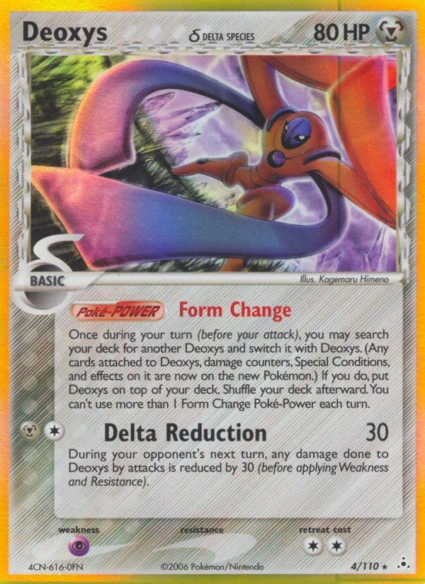 Deoxys (Delta Species - Defense Forme)