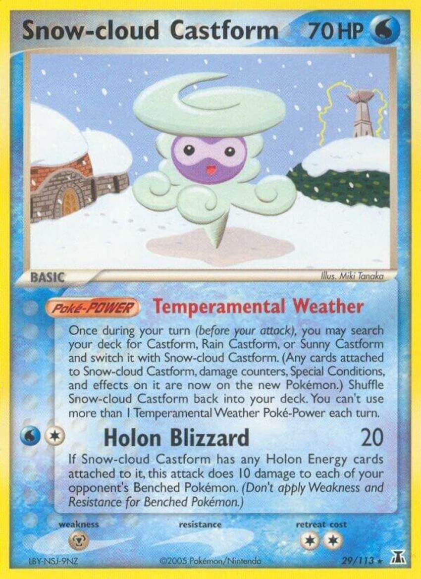 Snow-cloud Castform
