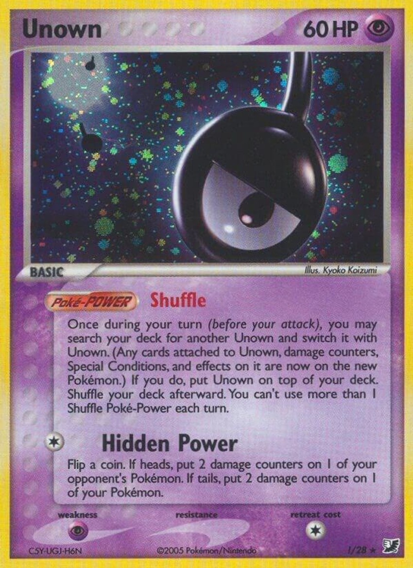 Unown (!)