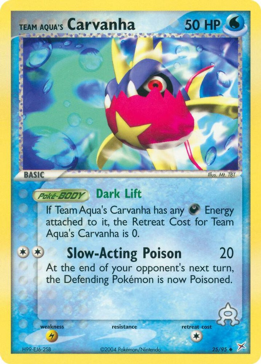 Team Aqua's 利牙魚