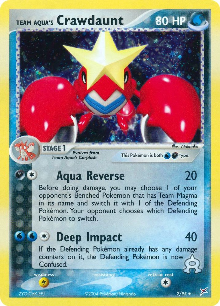 Team Aqua's 鐵螯龍蝦