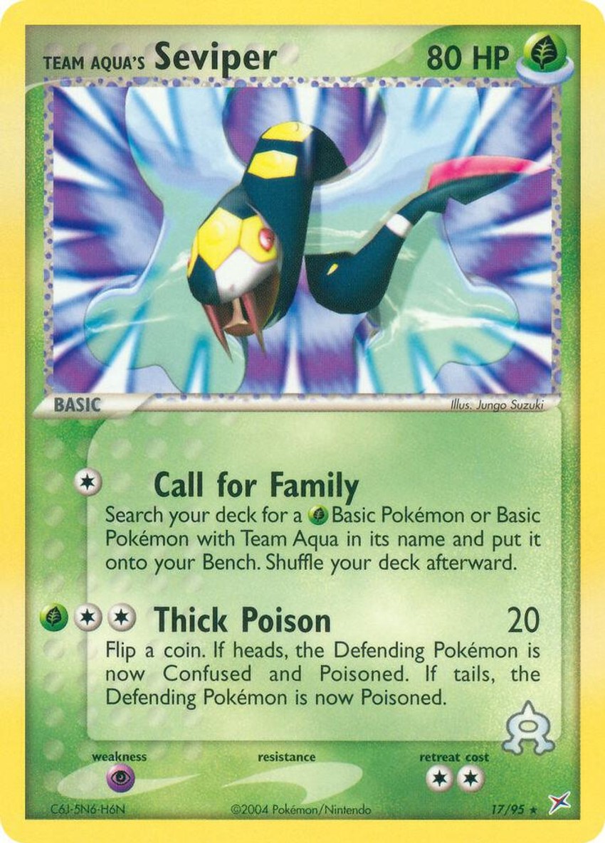 Team Aqua's Seviper