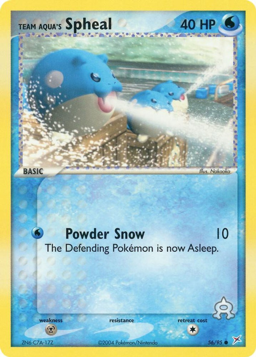 Team Aqua's 海豹球