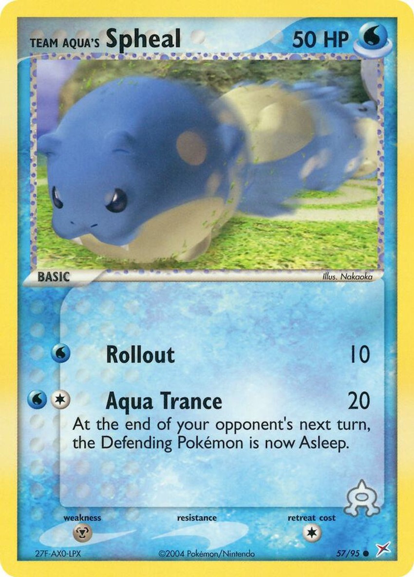 Team Aqua's 海豹球