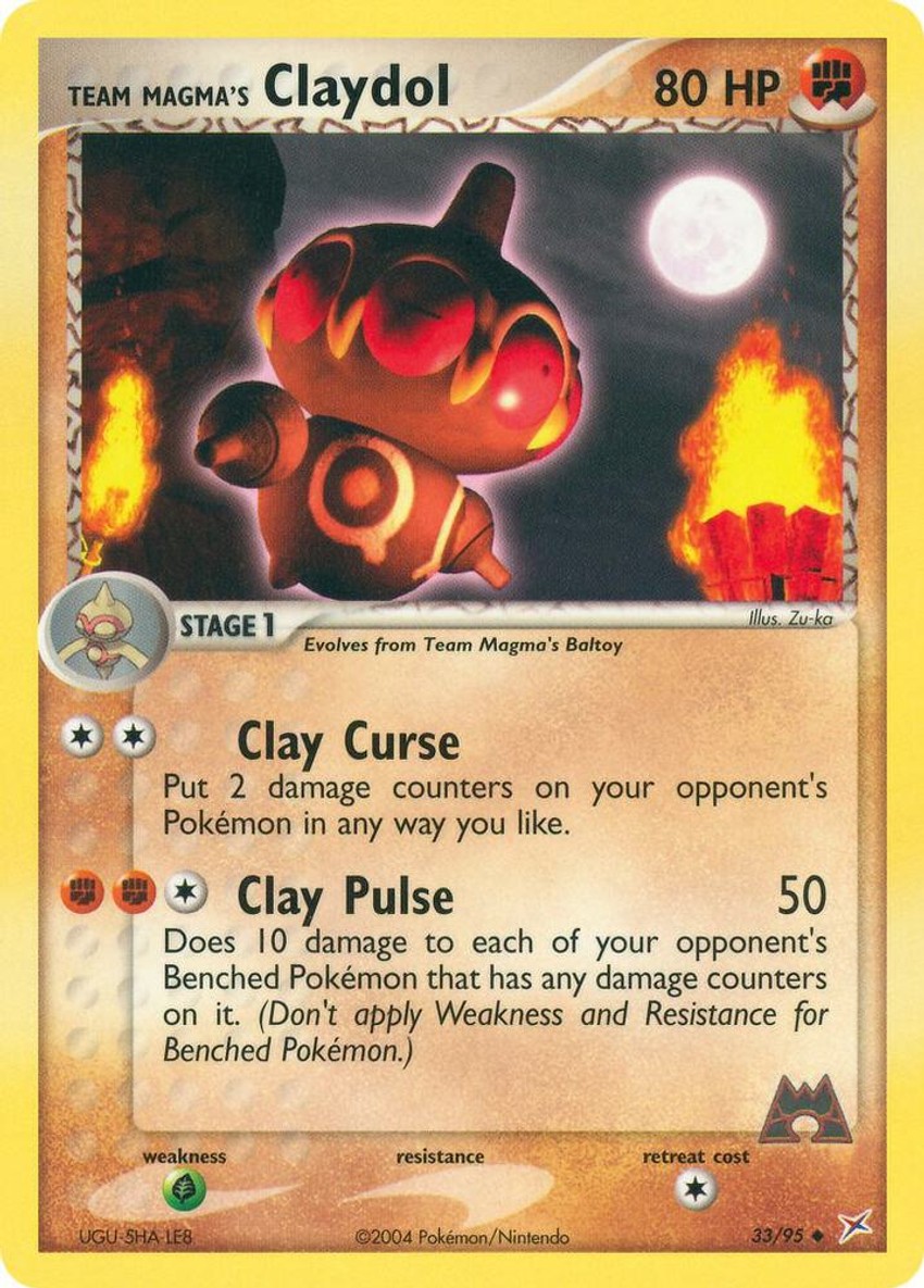 Team Magma's 念力土偶