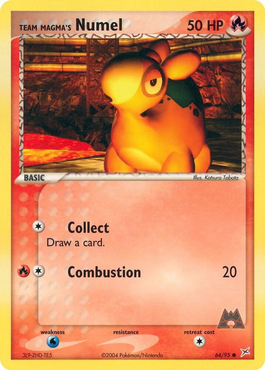 Team Magma's 呆火駝