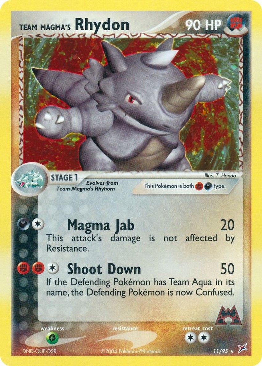 Team Magma's 鑽角犀獸