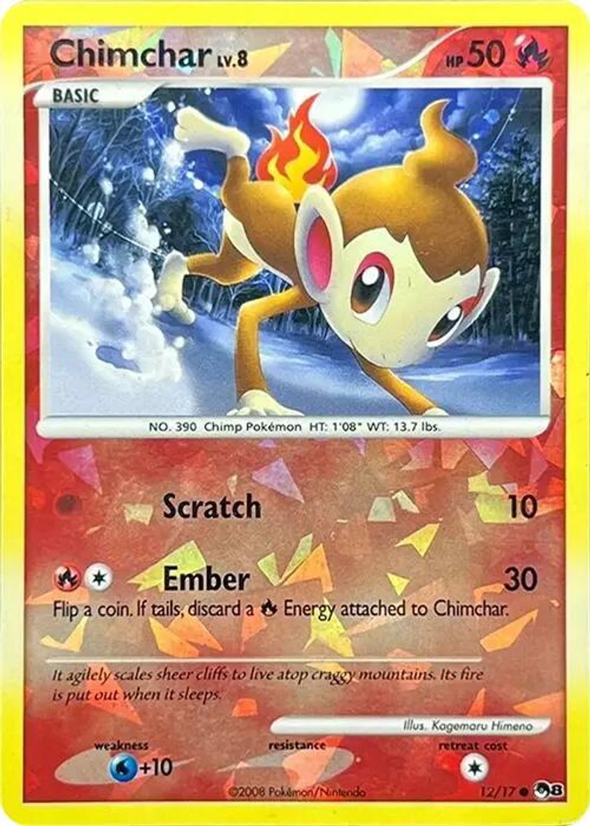 Chimchar (Cracked Ice )