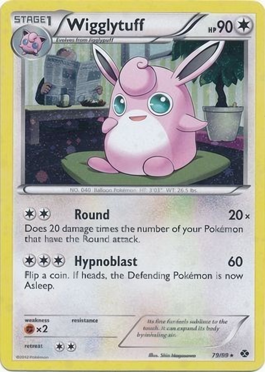 Wigglytuff - 79/99 (Cosmos )