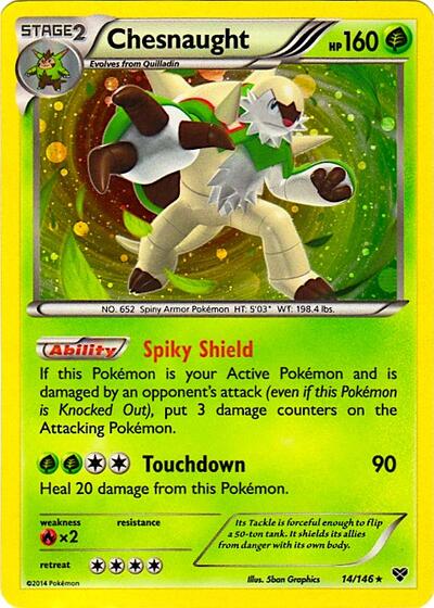 Chesnaught - 14/146 (Cosmos )