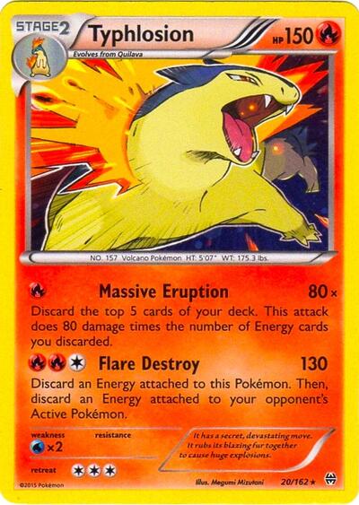 Typhlosion - 20/162 (Cosmos )