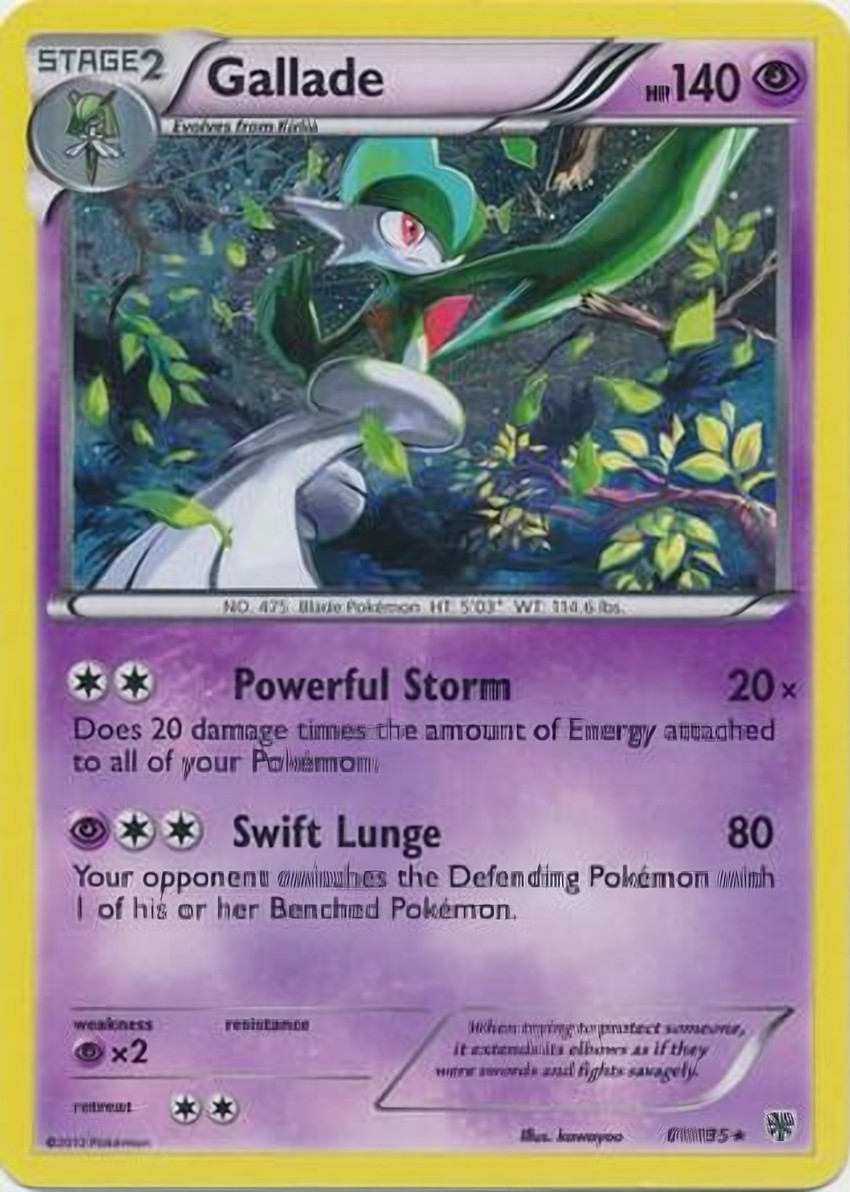 Gallade - 61/135 (Cosmos )