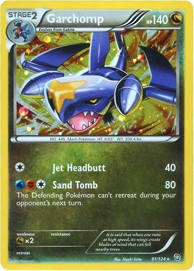 Garchomp - 91/124 (Cosmos )
