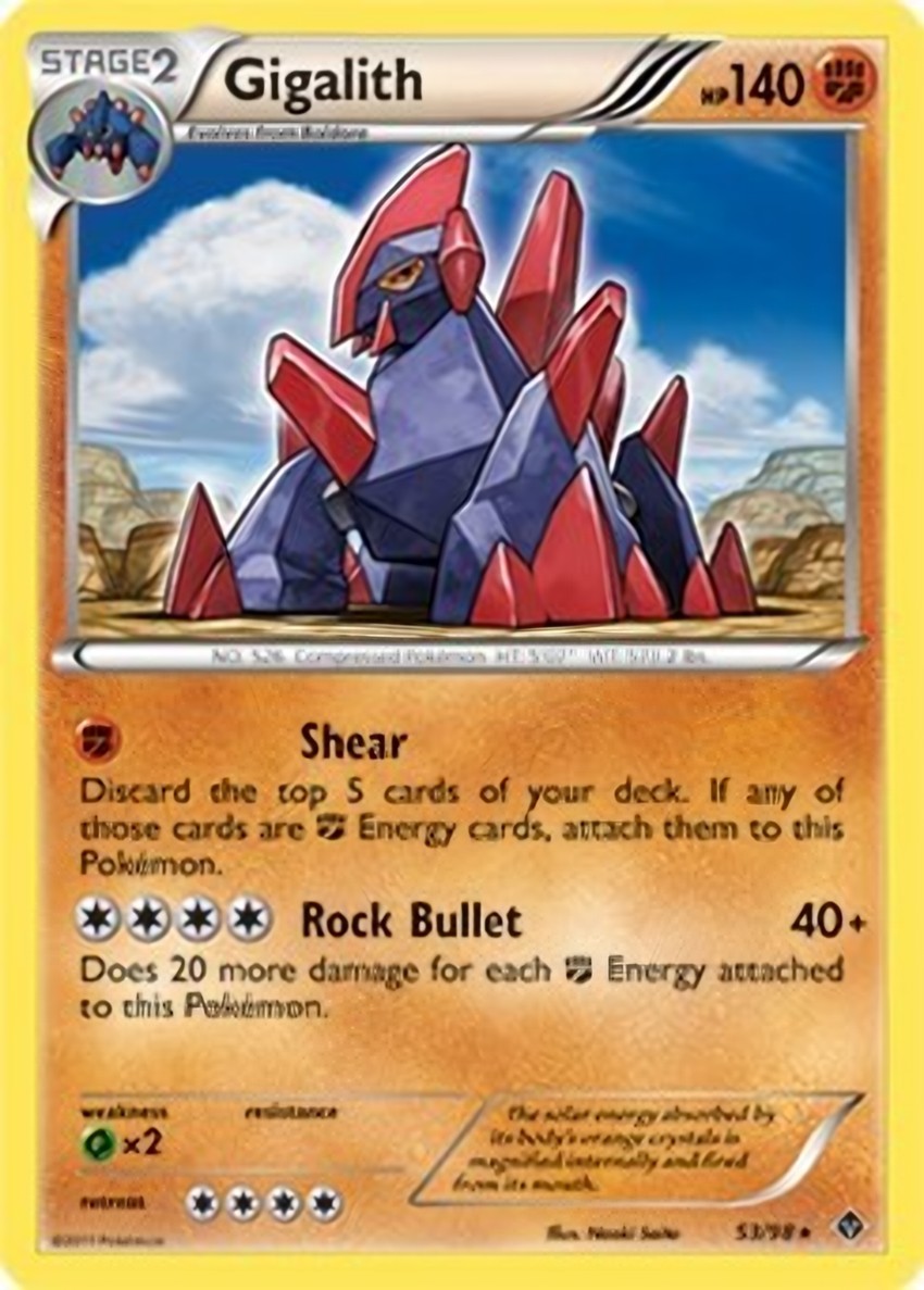Gigalith - 53/98 (Cracked Ice )