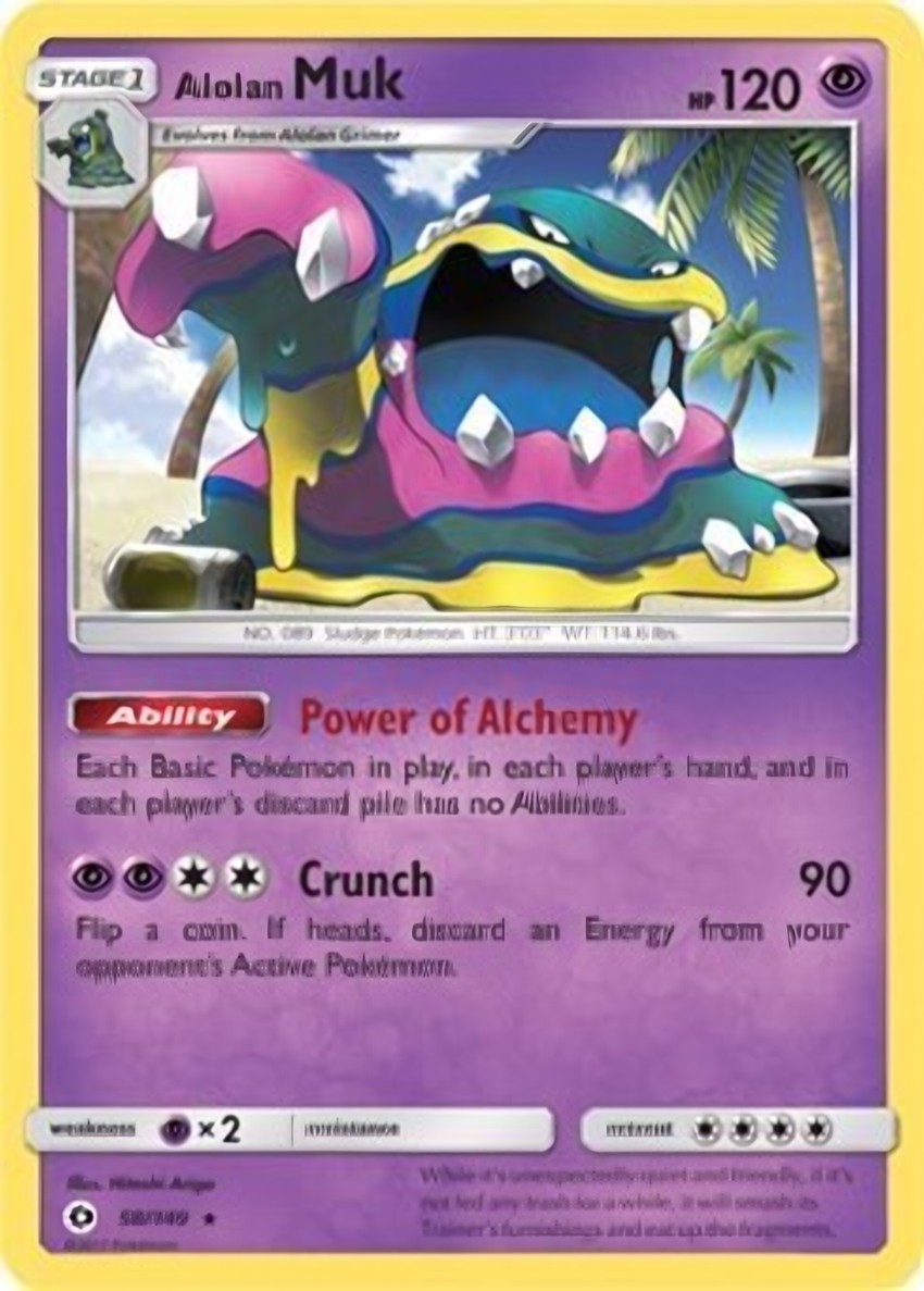 Alolan Muk - 58/149 (Cosmos )