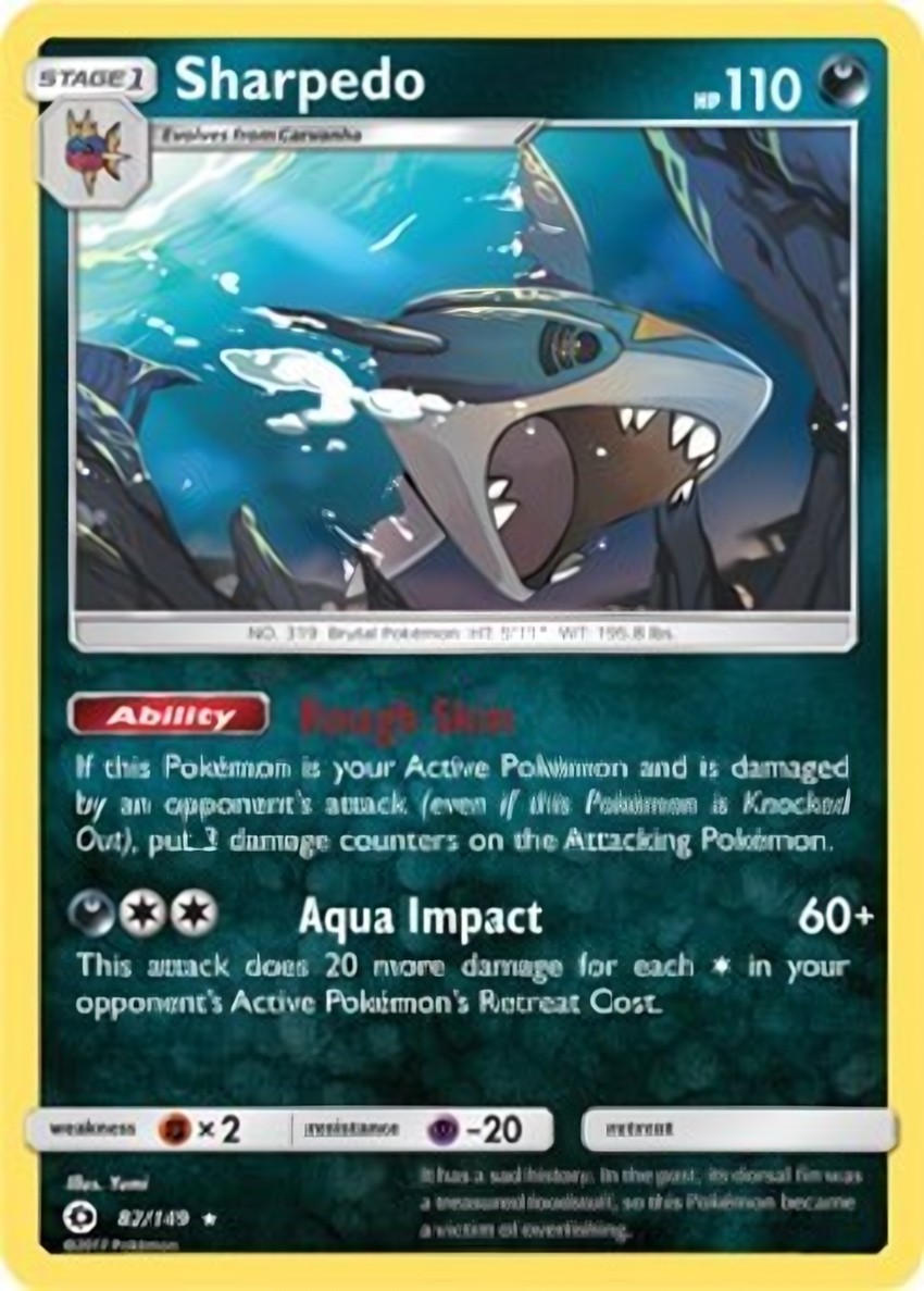 Sharpedo - 82/149 (Cosmos )