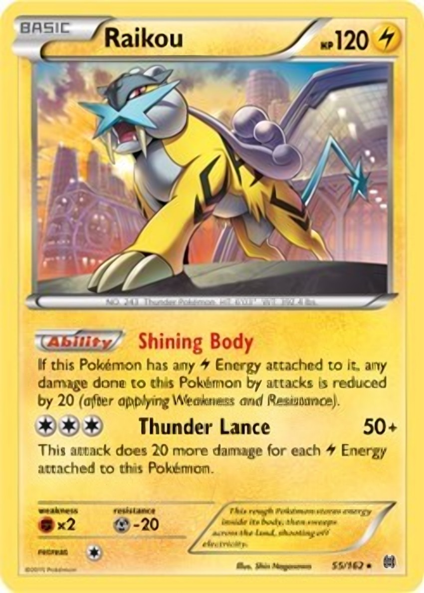 Raikou - 55/162 (Cosmos )