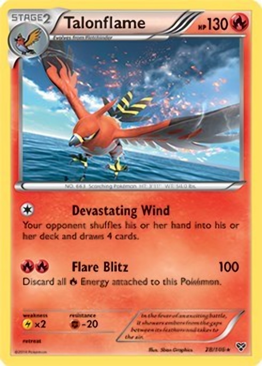 Talonflame - 28/146 (Cosmos )
