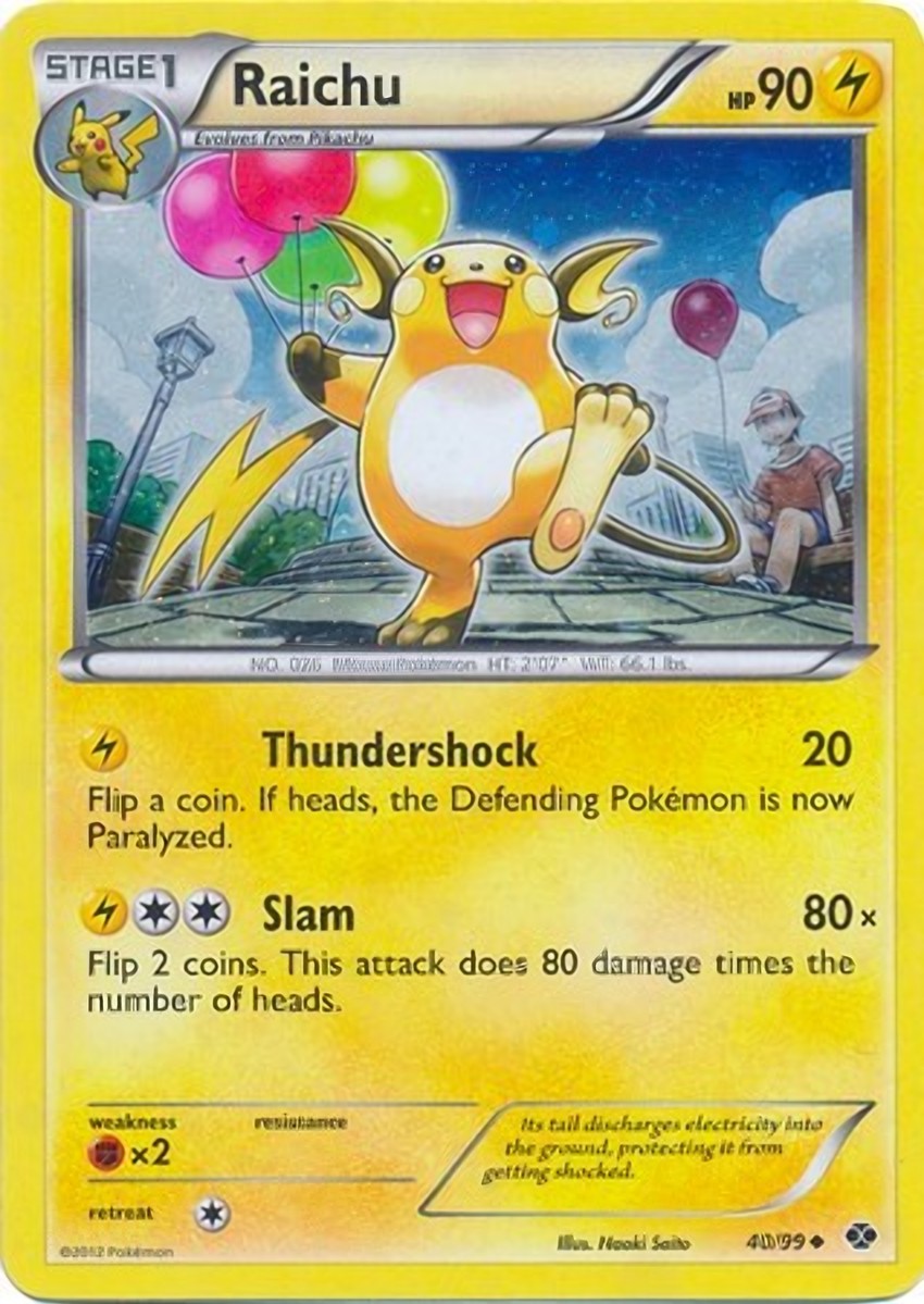 Raichu - 40/99 (Cosmos )