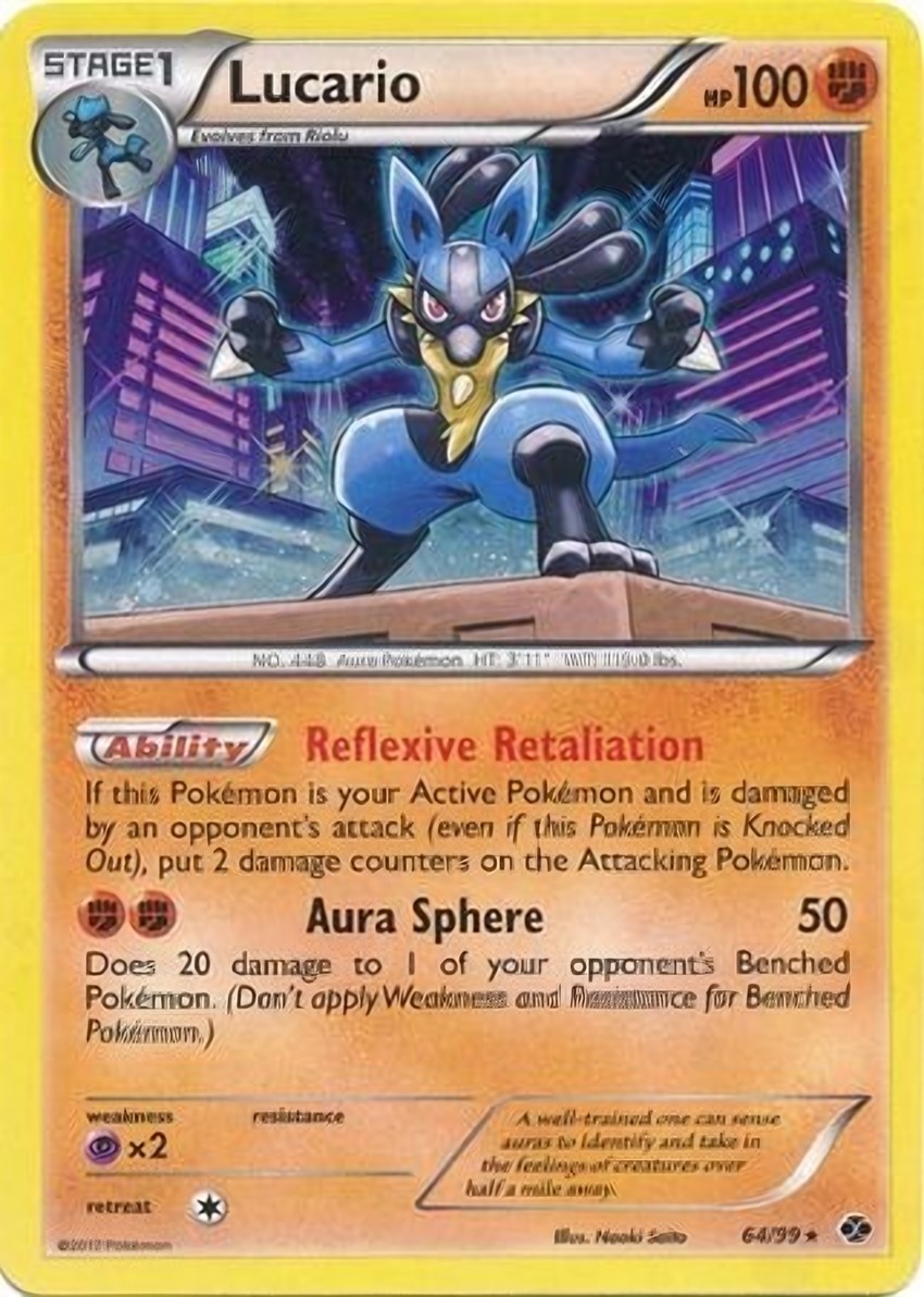 Lucario - 64/99 (Cosmos )