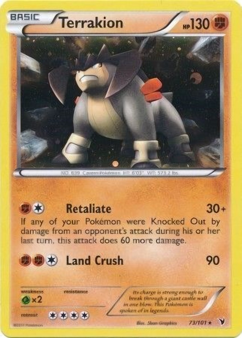 Terrakion - 73/101 (Cosmos )